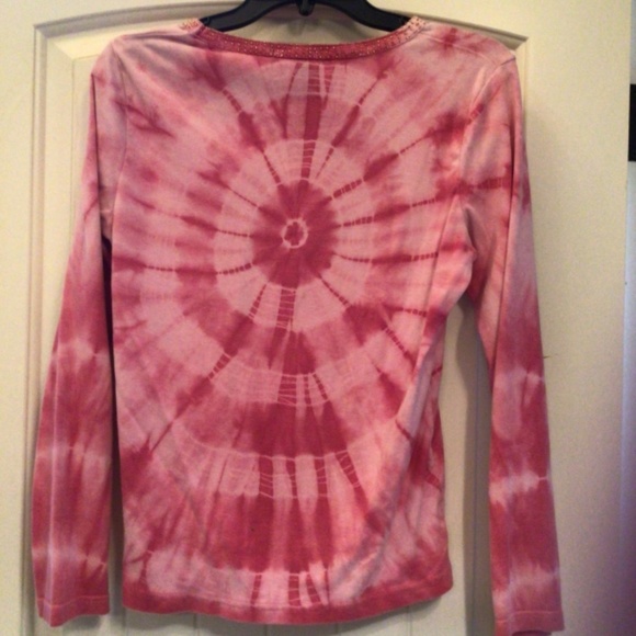 Pink Tie-Dye shirt Willie Smith sz Large - Picture 3 of 3